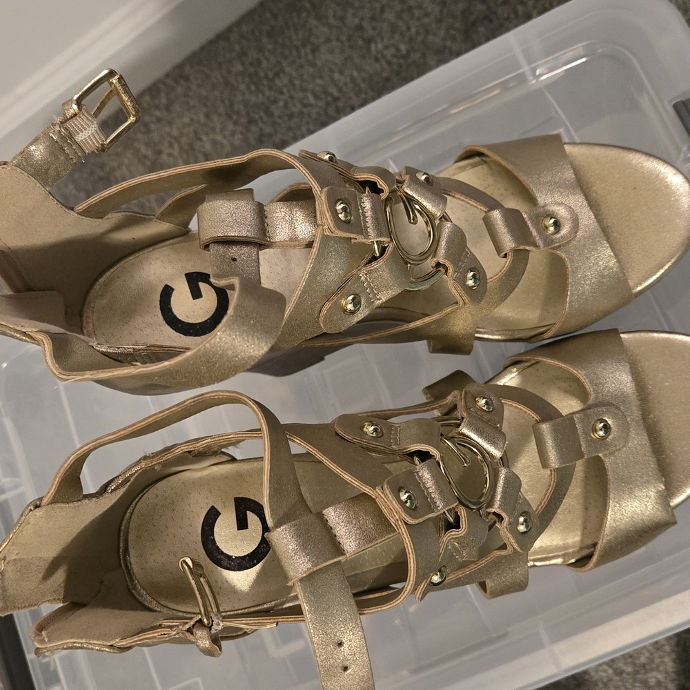 Gold Women's Sandals